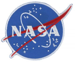 Nasa Space Cap Hat Embroidered 3 5/8 Inch Round Patch Ivan6571 F3d1a