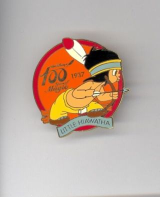 Jds Disney 100 Years Magic Japan Little Hiawatha Indian Boy Bow & Arrow Le Pin