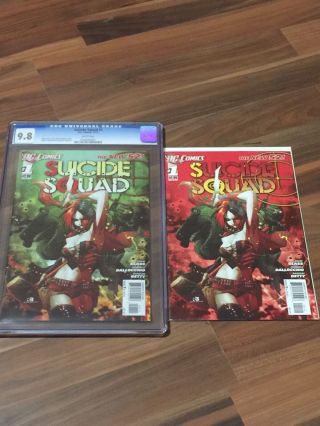 Suicide Squad 1 First Print Cgc 9.  8