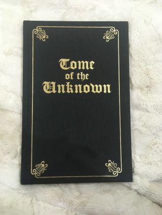 Collectors Edition Tome Of The Unknown Over The Garden Wall