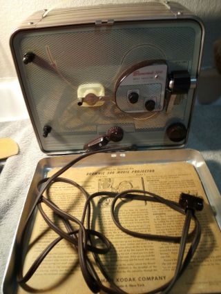 Vintage Kodak Brownie 300 - - 8mm Movie Projector In Case - - - - - Vgc