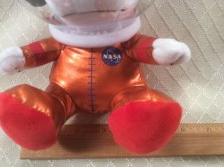 Hallmark NASA Snoopy Astronaut 8” Plush Orange Spacesuit Stuffed Animal 2