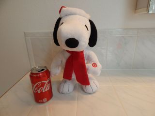 Snoopy Gemmy Animated Singing Dancing Santa Christmas Plush Theme Song 2011 Toy