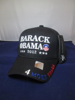 President Barack Obama 2012 Baseball Cap - Black