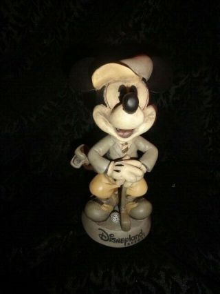 Disneyland Resort Mickey Mouse Golfer / Golf Disney Bobblehead -