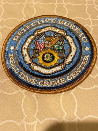 Nypd Db Detective Bureau York Police Patch