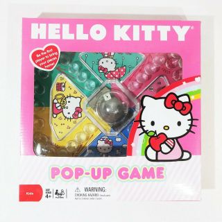 Hello Kitty Pop Up Board Game Pop O Matic Trouble Sanrio Japanese Pink Cat