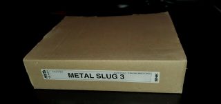 Metal Slug 3 - Neo Geo Mvs Arcade Cart - 100 Complete,  Matching Serial Numbers