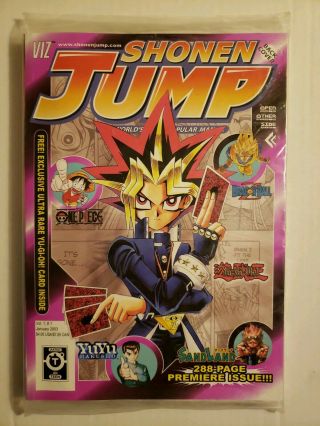 Shonen Jump Vol 1 1 With Blue Eyes White Dragon Jmp - 001 Vf/nm