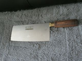 Forschner Meat Cleaver With Wooden Handle