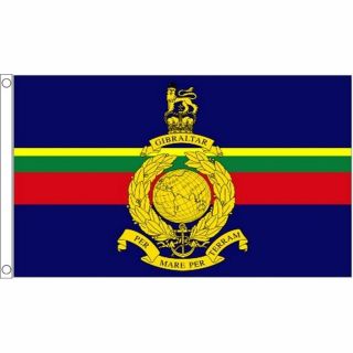 Royal Marines Flag 5ft X 3ft - British Military Army Banner 2 Eyelets
