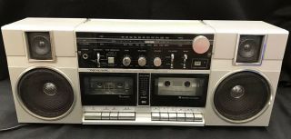 Vtg - 1980 - Realistic - Scr - 17 - Boombox - Radio - Cassette - Player - Recorder - Am - Fm - Stereo