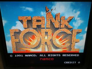 Tank Force Arcade Jamma Pcb By Namco