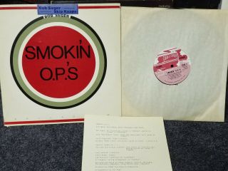 Bob Seger - Smokin’ O.  P.  ’s - 1972 Us 1st Press P - 1006 (nm -) Ultrasonic