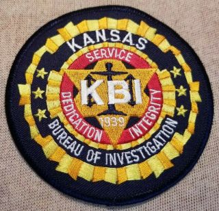 Ks Kansas State Bureau Of Investigation Patch