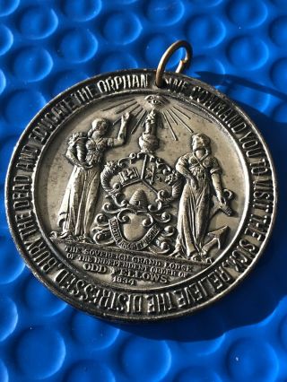 Odd Fellows 1834 Silver Large 2” Token Disc  International Order Of