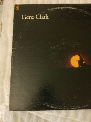 Gene Clark - White Light Lp A&m Tan Label Monarch Folk