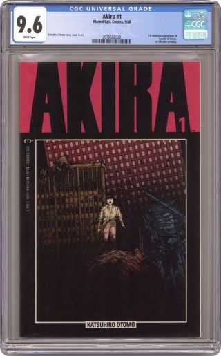 Akira 1 Cgc 9.  6 1988 2070688020