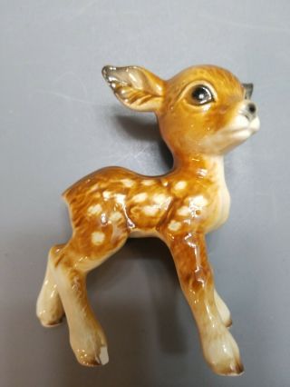Vintage Goebel W.  Germany Porcelain Deer,  Doe,  Fawn 4 " Figure