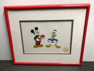 Walt Disney Limited Edition Serigraph Cel From Mickey 