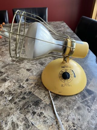 Vintage Ge General Electric Time - A - Tan Rsk6 Sunlamp Kit Sun Lamp Bulb