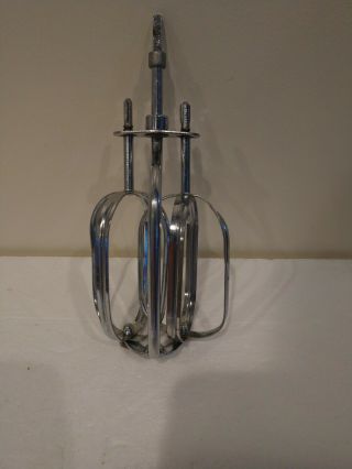 Vintage Hamilton Beach Scovill Double Mixer Beater Dual Whisk Beaters,  Model 