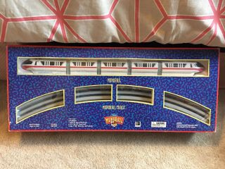 Walt Disney World Monorail Set Red Theme Park Exclusive Mickey Mouse Donald Duck