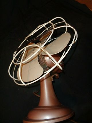Westinghouse Oscillating Electric Table Fan 10la4 10 La 4 Vintage