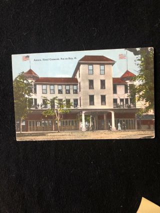 Put In Bay Postcard Annex,  Hotel Crescent