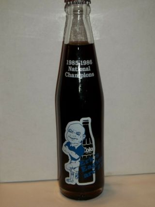 10 Oz Coca Cola Commemorative Bottle - 1987 Erk 