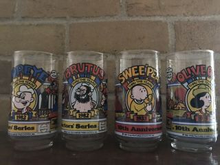 1982 Pepsi Collectible Popeyes Glasses