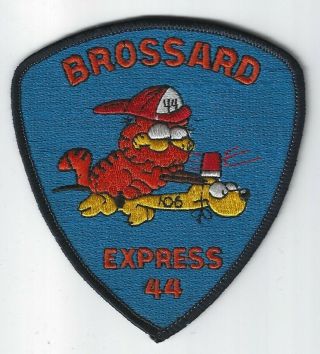 Brossard Express 44 Service De Securite Incendie Longueuil Qc Fire Service Patch