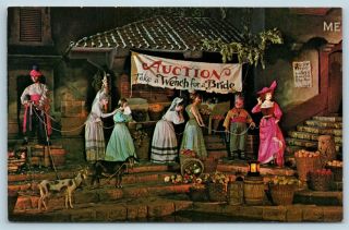 Postcard Fl Walt Disney World Pirates Of The Caribbean Ride Wench For Bride M05
