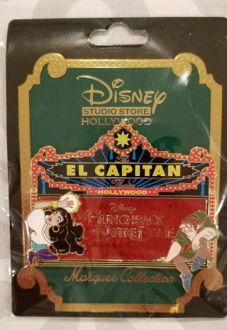 Disney D23 2019 Dsf Dssh Hunchback Of Notre Dame Le 400 Marquee Pin