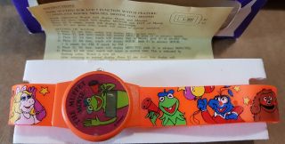 Vintage Muppet Movie Watch PROMO Limited Edition Sesame Street Hollywood Kermit 3