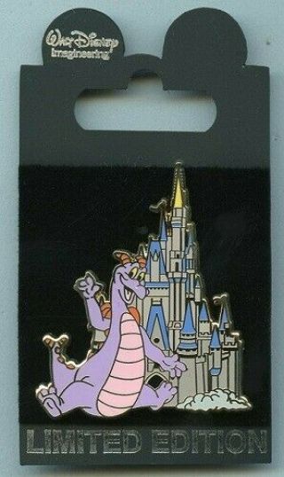 Wdi Disney Figment Dragon At Magic Kingdom Cinderella Castle Cast Le 200 Pin