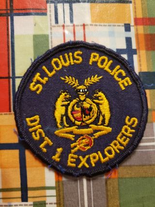 St.  Louis Police Explorers Dist.  1 Missouri Bsa Patch
