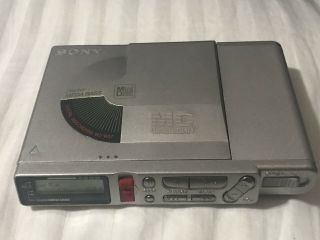 Vintage Sony Md Minidisc Walkman Recorder Mz - R37 Plus 1 Minidisc