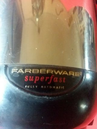 Vintage Farberware Superfast 12 Cup Electric Percolator Coffee Pot Model 142. 2