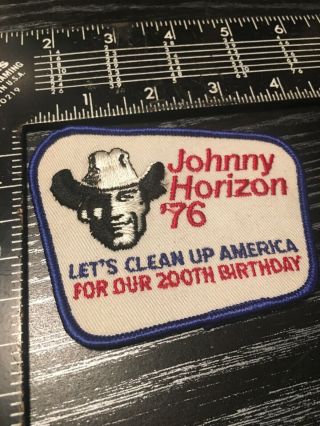 Johnny Horizon Smokey Bureau of Land Management BLM USA Bicentennial Patch 1976 2
