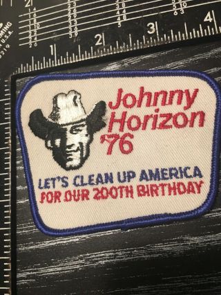 Johnny Horizon Smokey Bureau of Land Management BLM USA Bicentennial Patch 1976 3