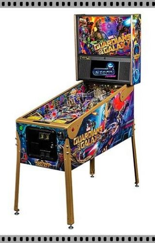 Stern Guardians Of The Galaxy Le Limited Edition Pinball Machine