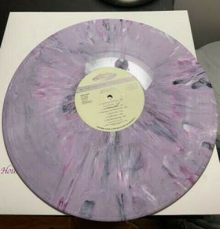 Kate Bush Hounds Of Love Emi Lp Nm Grey/pink Marble Vinyl ^