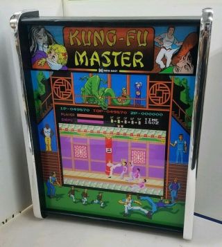 Kung Fu Master Game Play Marquee Game/rec Room Led Display Light Box