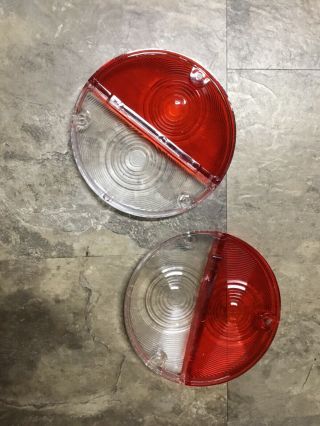 1990 - 1997 Miata CLEAR/RED VINTAGE TAILLIGHT LENSES FOR SICKSPEED REAR PANEL 2