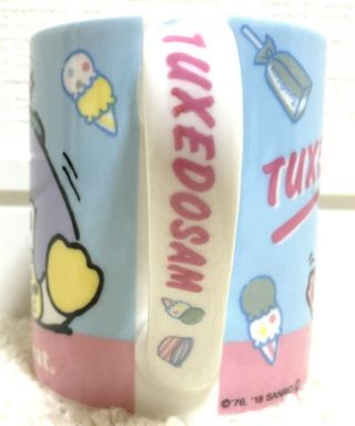 Sanrio Character Tuxedosam Ceramic Mug Cup Pottery China Penguin Skater FS JAPAN 2
