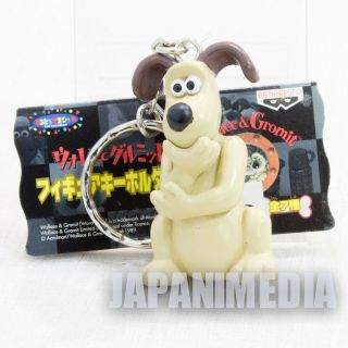Wallace & Gromit Thinking Gromit Figure Key Chain 2 Banpresto Japan Ardman Anime