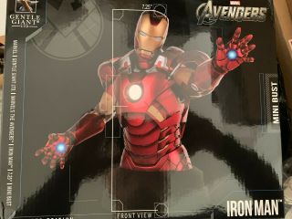 Gentle Giant Avengers Iron Man Deluxe Mini Bust Marvel Non -