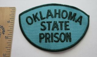 Oklahoma State Prison Patch Older Vintage