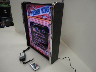 Donkey Kong Game Play Marquee Game/Rec Room LED Display light box 2